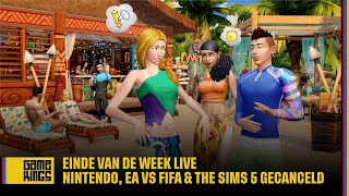 EvdWL over lineup Nintendo EA vs FIFA amp The Sims 5 gecanceld [upl. by Macknair323]