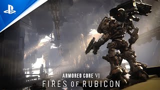 Armored Core VI Fires of Rubicon  Gameplay Trailer  PS5 amp PS4 Games [upl. by Ahsenac545]