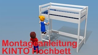 Bauanleitung Kinderbett KINTO Hochbett [upl. by Danika]