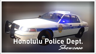 Flashing Lights Modpack Showcase by EFLM Chief  Honolulu Police Department Release [upl. by Anaid]