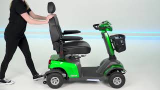 Scootmobiel Excel Galaxy Compact  Tomzorgnl [upl. by Fiore]