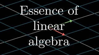 Essence of linear algebra preview [upl. by Roch]