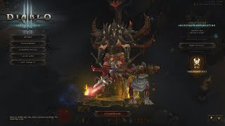 Diablo 3 Season 29 Day 3 GR 131 Rank 8 Raekor Boulder BarbSolo Mode [upl. by Joya]