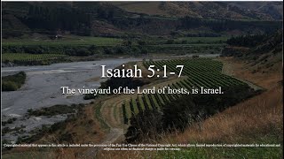 27th Sunday – OT – A  First Reading  Isaiah 51–7  The vineyard of the Lord of ho [upl. by Kaczer658]