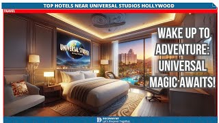 Hidden Gems Top Hotels Just Steps From Universal Studios Hollywood [upl. by Eshman]