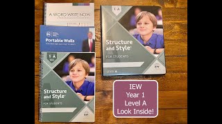 NEW IEW Structure and Style Year 1 Level A Homeschool Writing Curriculum [upl. by Westfahl701]