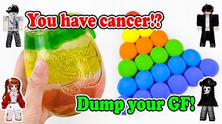 Slime Storytime Roblox  My bestie faked cancer to make me break up with my girlfriend [upl. by Nwahsem]