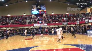 New Rochelle Basketball Game Winning Shot Video  New Rochelle vs Mount Vernon [upl. by Ailemak]