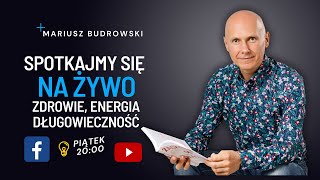 Rozmawiajmy o ZDROWIU Mariusz Budrowski LIVE  przeziębienia grypa bóle  plany na 2024 rok [upl. by Aknaib]