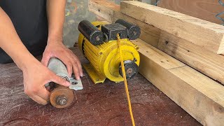 Woodshop Transformation How to Build a Wooden Table Saw for Compact Workshops [upl. by Ajuna]