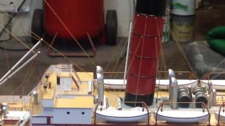 RMS CARPATHIA Model 1144 scale [upl. by Manouch747]