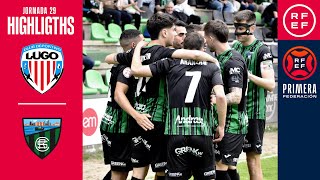 Resumen PrimeraFederación  CD Lugo 43 Sestao River Club  Jornada 29 Grupo 1 [upl. by Aidnyc]