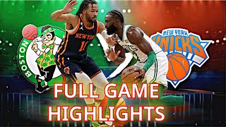 CELTICS Demolish KNICKS 🔥 [upl. by Egidius]