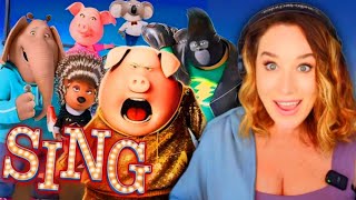 Vocal coach FIRST TIME reaction to SING MOVIE  WOW This was… [upl. by Frentz]