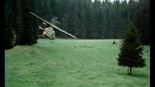 BO105 low level flight [upl. by Eleinad]