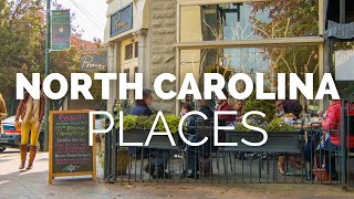 10 Best Places to Visit in North Carolina  Travel Video [upl. by Spooner]