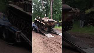 Unloading Borgward IV Heavy Explosives Carrier Militracks wehrmacht [upl. by Keelby]