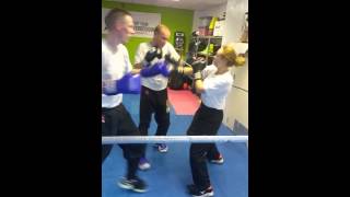 Krav maga 013 Tilburg 4 vs 1 sparring [upl. by Hassett]