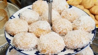 Boules de Coco fondant ou gâteaux Richbond marocain حلويات العيد ريشبوند محبوبة الجماهير [upl. by Polk774]