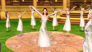 Barbie in The 12 Dancing Princesses  First dance in the golden pavilion [upl. by Alvita466]