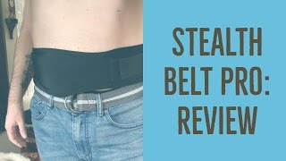 Stealth Belt Pro Review Ostomy Support Garment [upl. by Nomra988]