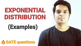 Exponential Distribution  Concepts and Solved Examples [upl. by Niggem]