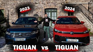 VW  TIGUAN 2023 vs TIGUAN 2024 [upl. by Ashmead]