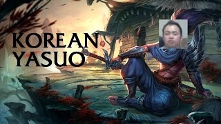 THE KOREAN YASUO [upl. by Aihsekal]