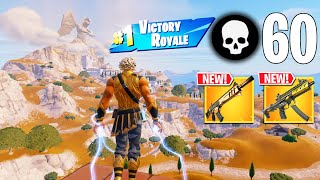 60 Elimination Solo Vs Squads Wins Full Gameplay NEW FORTNITE SEASON [upl. by Eldoria]