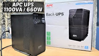 APC UPS 1100VA  660W  APC BX1100C  Best UPS for PC [upl. by Infield73]