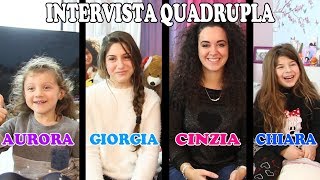 INTERVISTA QUADRUPLA  Un Anno Dopo [upl. by Cordi716]