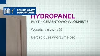 Płyty cementowe Hydropanel Siniat [upl. by Adnilre]