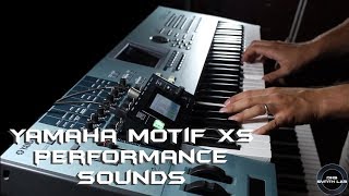 Yamaha Motif XS6 Performance Sounds  No Talking [upl. by Aneerb25]