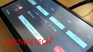 BIGTREETECH TFT70 V30  gyári firmware és a saját [upl. by Strader]