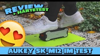 AUKEY SKM12 Test  Aukey Bluetooth 41 Lautsprecher [upl. by Medovich]