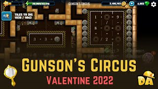 Gunsons Circus  7 Valentine 2022  Diggys Adventure [upl. by Mehalick]