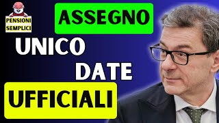 🟨 ASSEGNO UNICO DATE UFFICIALI INPS❗️ MA LASSEGNO UNICO AUMENTERA AD OTTOBRE❓ [upl. by Brozak]