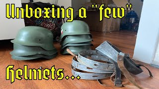 So I bought a quotfewquot more helmets 2000 subscriber special [upl. by Rorrys]