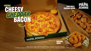 EXTRA CHEESY CHEDDAR  Papa Johns [upl. by Penoyer8]