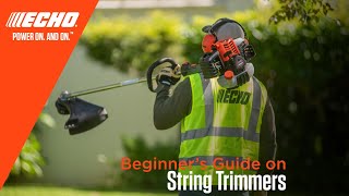 How to Replace andor ReString an ECHO String Trimmer Head SpeedFeed 400 [upl. by Hsirrehc876]