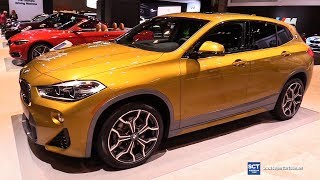 2018 BMW X2 xDrive28i  Exterior and Interior Walkaround  2018 Chicago Auto Show [upl. by Ardnekan841]