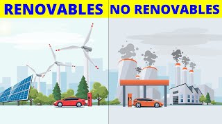 👨‍🏫RECURSOS NATURALES renovables y no renovables⚡ ¿Cuáles son sus DIFERENCIAS Con EJEMPLOS☀️ [upl. by Treulich]