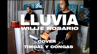 lluvia  willie rosario cover timbal y congas [upl. by Abekam]