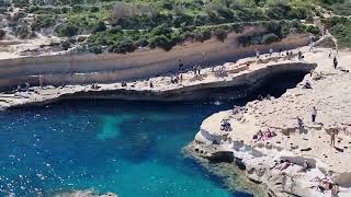 Walking from Marsaskala to Marsaxlokk Malta 17 March 2024 [upl. by Cyrillus]