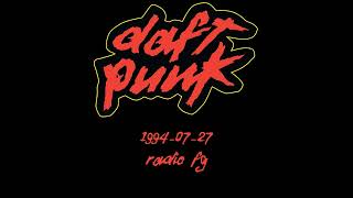 Daft Punk  Live  Radio FG 19940727 [upl. by Yentrok]