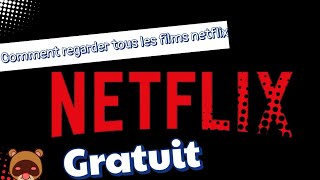 Comment Regarder NETFLIX GRATUIT sur ANDROID ✅️ et PC 🖥 [upl. by Hatti]