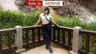 4 Days SOLO TRAVEL in Taiwan 🇹🇼 [upl. by Isej]