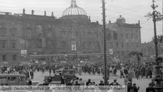 Sprengung des Berliner Schlosses 1950 [upl. by Nniw]