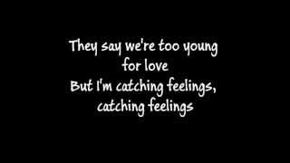 Justin Bieber  Catching Feelings Lyrics [upl. by Atinhoj730]