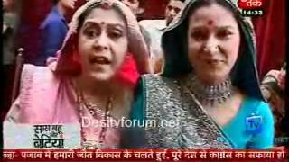 Saas Bahu Aur Betiyan Aaj Tak  10th March 2012 Video Watch Online Part2 [upl. by Aicemat310]